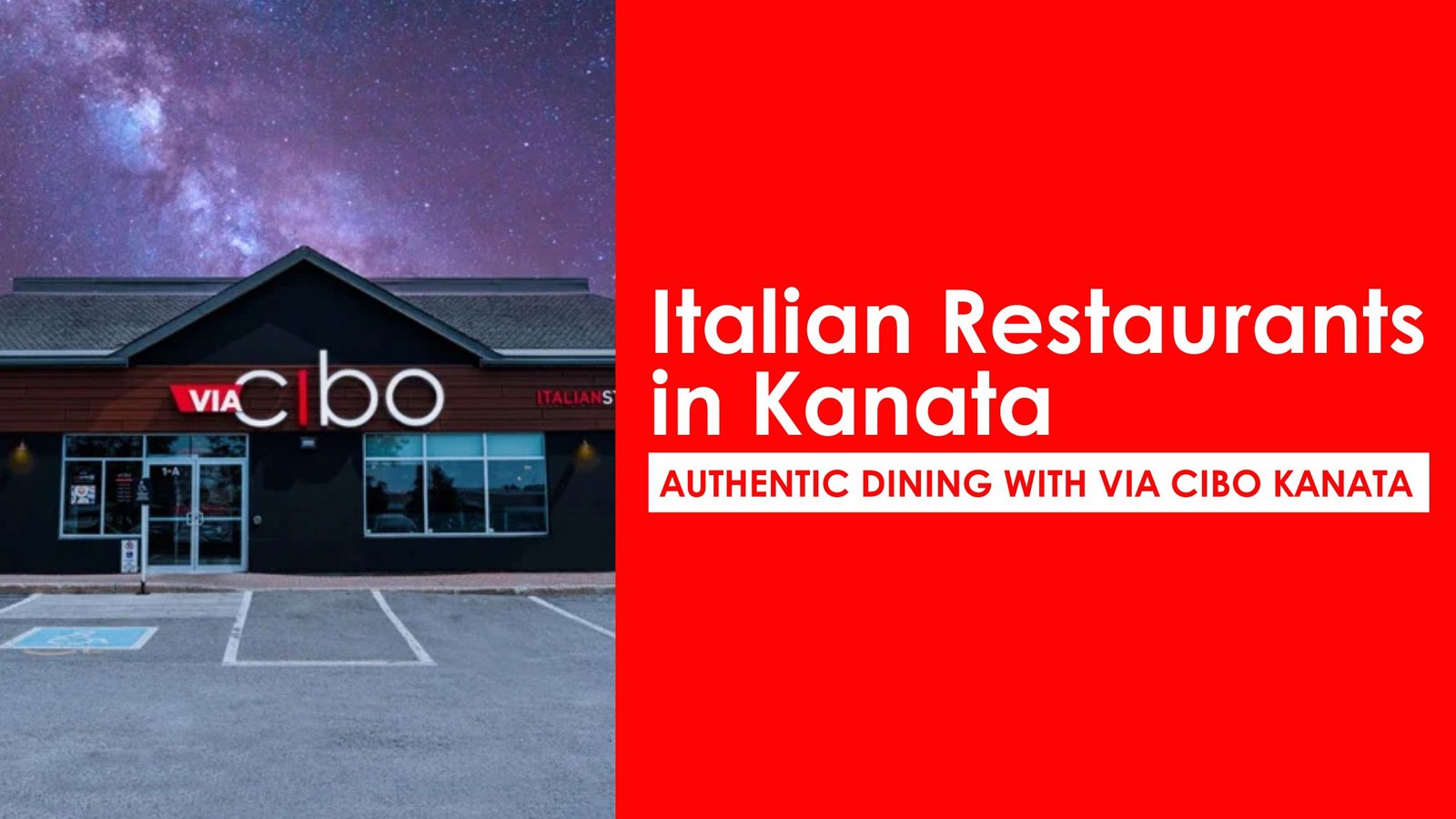Italian Restaurants in Kanata